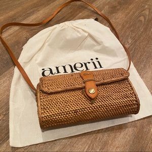 Amerii Rattan Aurora Crossbody Bag